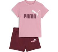 Puma Minicats Essentials Tee and Shorts Set INF poised pink (65) 68
