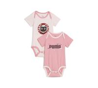 Jogginganzug PUMA "Minicats Newborn 2er-Pack Body Kinder", Jungen, Gr. 74, rosa (pinkscape pink), Obermaterial: 100% Baumwolle, Sportanzüge (90908263-74) pinkscape pink
