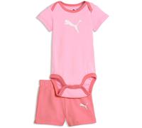 PUMA Minicats Newborn Body + Shorts Baby-Set 75 - pink shimmer 74