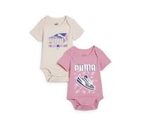 PUMA MINICATS Newborn Bodysuit 2pcs Set INF, Unisex-Baby Gesamt, Mauved Out-Island Pink, 683333