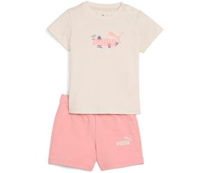 PUMA Minicats Sandy Adventures T-Shirt & Shorts Baby-Set 87 - alpine snow 86