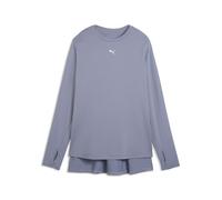 PUMA MODEST Oversized Longsleeve Damen, Accessoires, Grau, XS Gray