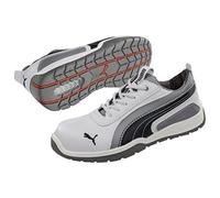 Puma, Monaco Low 64.265.0 Gemischte Sportschuhe, Weiß (weiß/grau 100), EU 43