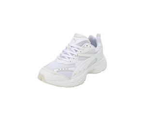 PUMA Morphic Base Unisex-Sportschuhe für Kinder, Weiß/Grau (White Sedate Gray), 37 EU