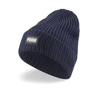 Puma Strickmütze (Beanie) Classic Cuff Unisex - Rippenstruktur - peacoatblau - 1 Stück