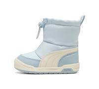 Winterboots PUMA "MULTIFLEX 2 BOOT AC INF", Mädchen, Gr. 26, aqua glow, alpine snow, Textil, Schuhe Winterboots, für Sportmode, Wintermode und Outdoormode, knöchelhoher Schnitt (68999758-26) aqua glow