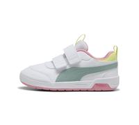 PUMA Multiflex 2 Colour Sneakers Kids, Schuhe, Weiß/Light Moss, 27.5 White