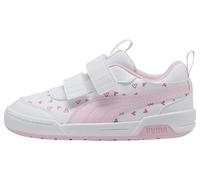 PUMA MULTIFLEX 2 Hearty V PS Sneaker, White-Pearl Pink-Magic Rose, 45.5 EU Child, Puma White Pearl Pink Magic Rose, 11.5 UK Child