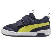 PUMA Multiflex 2 Mesh Sneaker mit Klettverschluss Kinder 02 - PUMA navy/lux lime 34