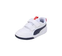 Puma Unisex Kinder Multiflex Sl V Inf Sneaker, Puma White Peacoat PUMA Red, 12 UK Child