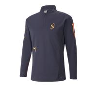 PUMA Neymar Jr. Flare HalfZip Sweatshirt Kids F09 128 blau