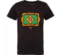 Puma NEYMAR JR TEE Sport-T-Shirt für Jungs, schwarz, größe 128