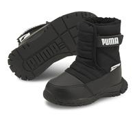Puma Winterstiefel Nieve (wasserabweisend/gefüttert) schwarz/weiss Kleinkinder, Größe Euro (US) 25 (9)