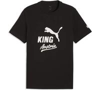 Puma Österreich King Logo Herren T-Shirt, schwarz 3XL