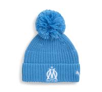 PUMA Olympique de Marseille Essentials Beanie Teenager, Accessoires, Blau, OSFA Blue