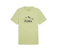 Puma OPEN ROAD MOUTING GRAPHIC TEE Herren-T-Shirt, hellgrün, größe XL