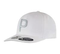Puma P110 Snapback White Unisex Flex Fit Golf Cap 021448 04 Einheitsgröße