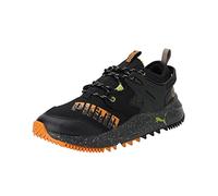 PUMA Pacer Future Trail-Sneaker, Unisex, Schwarz, Schwarz, Orange, Ziegelstein, 43 EU