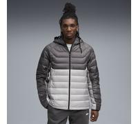 Daunenjacke PUMA "PACKLITE Daunenjacke mit Kapuze Herren", Herren, Gr. XS, gray echo, Obermaterial: 100% Polyester; Futter: 100% Polyester; Füllung: 90% Entendaunen, 10% Federn, Langarm, Jacken (59788