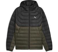 PUMA PACKLITE Daunenjacke mit Kapuze Herren, Kleidung, Dark Olive, XXL Green