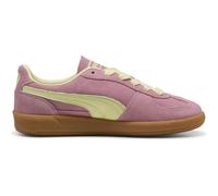 Sneaker PUMA "PALERMO", Gr. 38,5, poised pink, gold moon, Leder, unifarben, sportlich, Schuhe (37414359-38,5) poised pink, gold moon