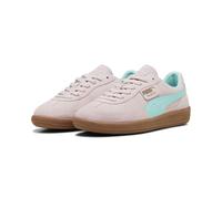 Sneaker PUMA "PALERMO", Damen, Gr. 41, rosy outlook, gum, Leder, mehrfarbig, Schuhe Sneaker, aus Leder, mit Synthetik-Innenmaterial, mit Schnürverschluss (88288539-41) rosy outlook, gum