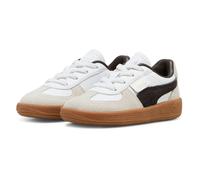 Puma Palermo Leather Sneakers Babys Schuhe Für Für Kinder | Mit Plain | White/Vapor Gray/Gum | Größe: 21 White