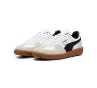 Puma Palermo Leather Sneaker weiß/beige/schwarz - 42