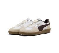 Puma Palermo Leather Schuhe weiß hellbeige schwarz - 39