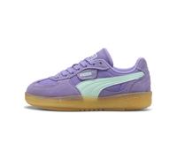 Sneaker PUMA "PALERMO MODA VINTAGE WNS", Gr. 40,5, lavender alert, mint melt, Leder, mehrfarbig, sportlich, Schuhe (25806413-40,5) lavender alert, mint melt