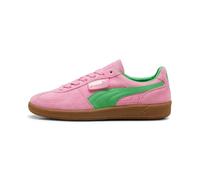 PUMA Palermo Special Alltags-Sneaker Echtleder-Schuhe Low-Top Turn-Schuhe 397549 01 Pink/Grün 40 1/2