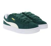 PUMA Palermo Suede XL Echtleder-Schuhe Freizeit-Sneaker Low Schnür-Schuhe 395205 21 Grün/Weiß 42