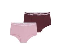 PUMA Panties Damen (2er-Pack), Kleidung, Rot, 1 Red