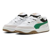 PUMA Park Lifestyle SK8 JR Sneaker, White-Archive Green Gold, 36 EU