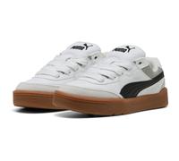 PUMA Kinder Sneaker Park Lifestyle SK8 – Weiß/Schwarz/Feather Gray – Größe 36