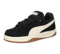 Sneaker PUMA "PARK LUNA SD", Gr. 42, puma schwarz, alpine snow, Leder, unifarben, sportlich, Schuhe (30426543-42) puma schwarz, alpine snow