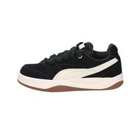 PUMA Park Luna SD Sneaker für Damen, schwarz-alpiner Schnee, 6 UK