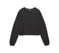 Puma Damen Pullover Puma Fit Branded Fleece Crew 524124-01 S Puma Black