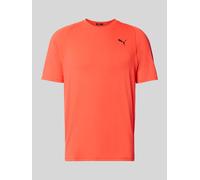 PUMA Performance Regular Fit Sport-T-Shirt mit Logo-Print Modell 'M PWRMODE' in Orange, Größe M