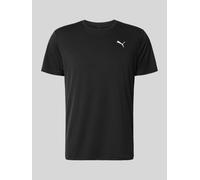 PUMA Performance Regular Fit Sport-T-Shirt mit Logo-Print Modell 'TAD Essential' in Black, Größe L