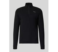 PUMA Performance Sweatshirt mit Label-Detail Modell 'CLOUDSPUN' in Black, Größe XL