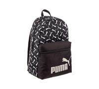 Puma Phase AOP Backpack 22 Liter Rucksack 091169 black puma logo AOP