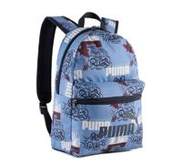 PUMA Unisex Kinder Phase Small Backpack Rucksack, Cool Blue-Mid 90ies AOP, One Size