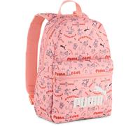 PUMA PHASE AOP Small Backpack PINK FRUIT-STRETCHY CAT AOP