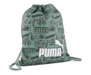 Puma Phase AOP Small Gym Sack 11 Liter Sportbeutel 091325 green...