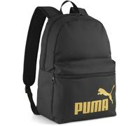 PUMA PUMA PHASE Backpack, Unisex Klassische Rucksäcke, PUMA Black-Gold-No.1 Logo, OSFA - 091164