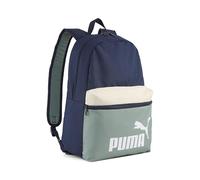 PUMA PHASE COLOR BLOCK Backpack, Unisex Klassische Rucksäcke, Navy-Colorblock, OSFA - 091175