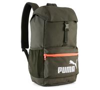Puma Phase Hooded 20 - Rucksack 46.5 cm (dark olive-glowing red)