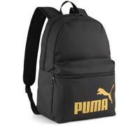 PUMA PUMA PHASE Backpack, Unisex Klassische Rucksäcke, PUMA Black-Gold-No.1 Logo, OSFA - 091164