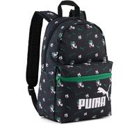 PUMA Phase Super PUMA Allover Print Small Rucksack Kinder 01 - PUMA black/super PUMA aop